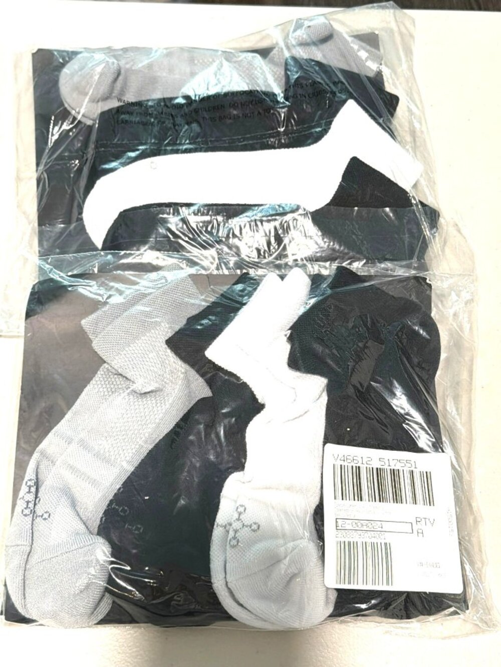 8 pairs of Tommie Copper Compression Ankle Socks Anti Odor New Medium